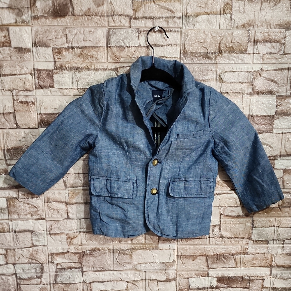 Baby Gap Stylish Blue Denim Soft Jacket